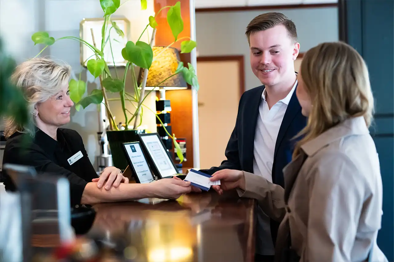 Konferens - incheckning av konferensgäster