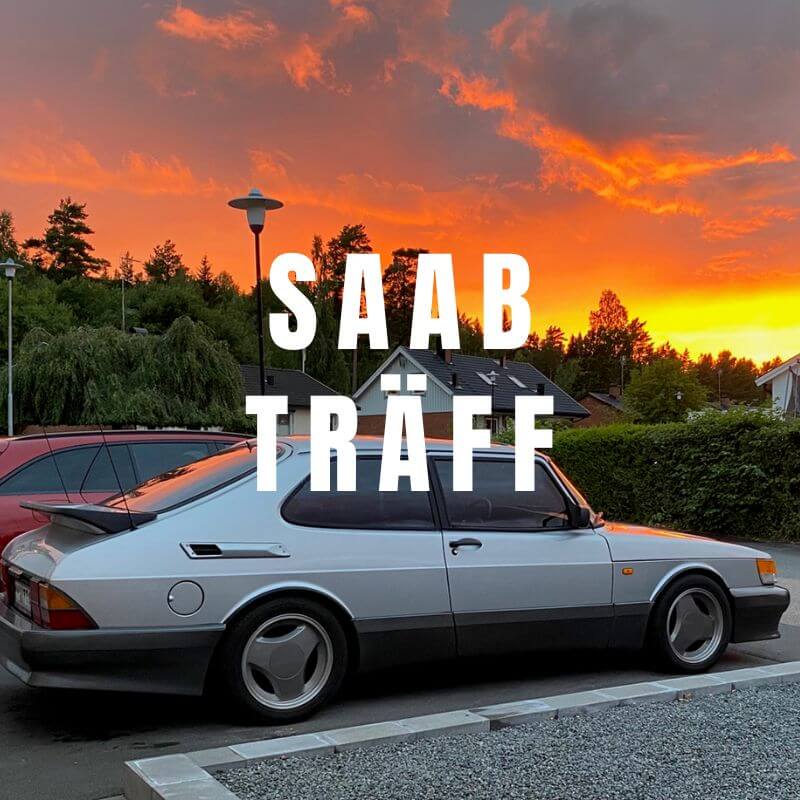 SAAB-TRÄFF för alla SAAB-fantaster på Åminne bruk